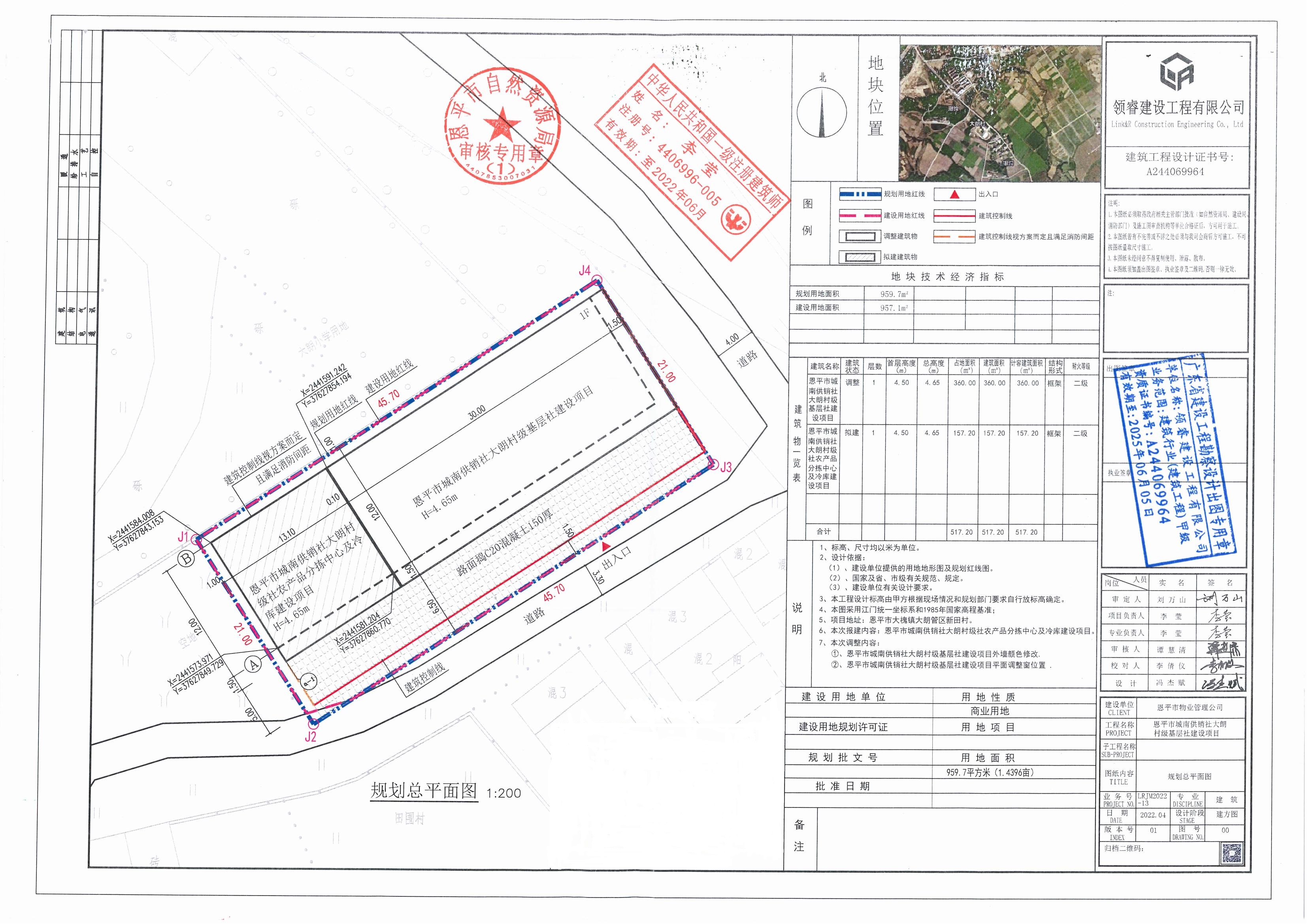 批后公告：快猫
城南供销社大朗村级社农产品分拣中心及冷库建设项目总平面图.jpg