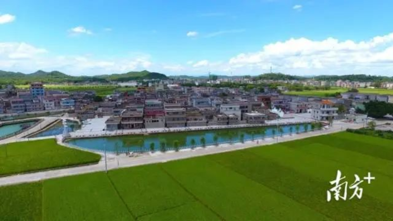 天蓝、地净,水清、山翠,是牛江镇美丽乡村的生态底色。 图片