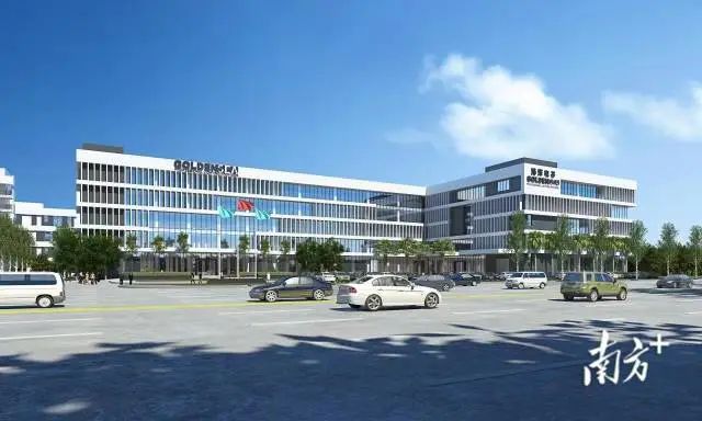 浩洋电子在恩平投资建设制造业项目。图为项目效果图。 图片