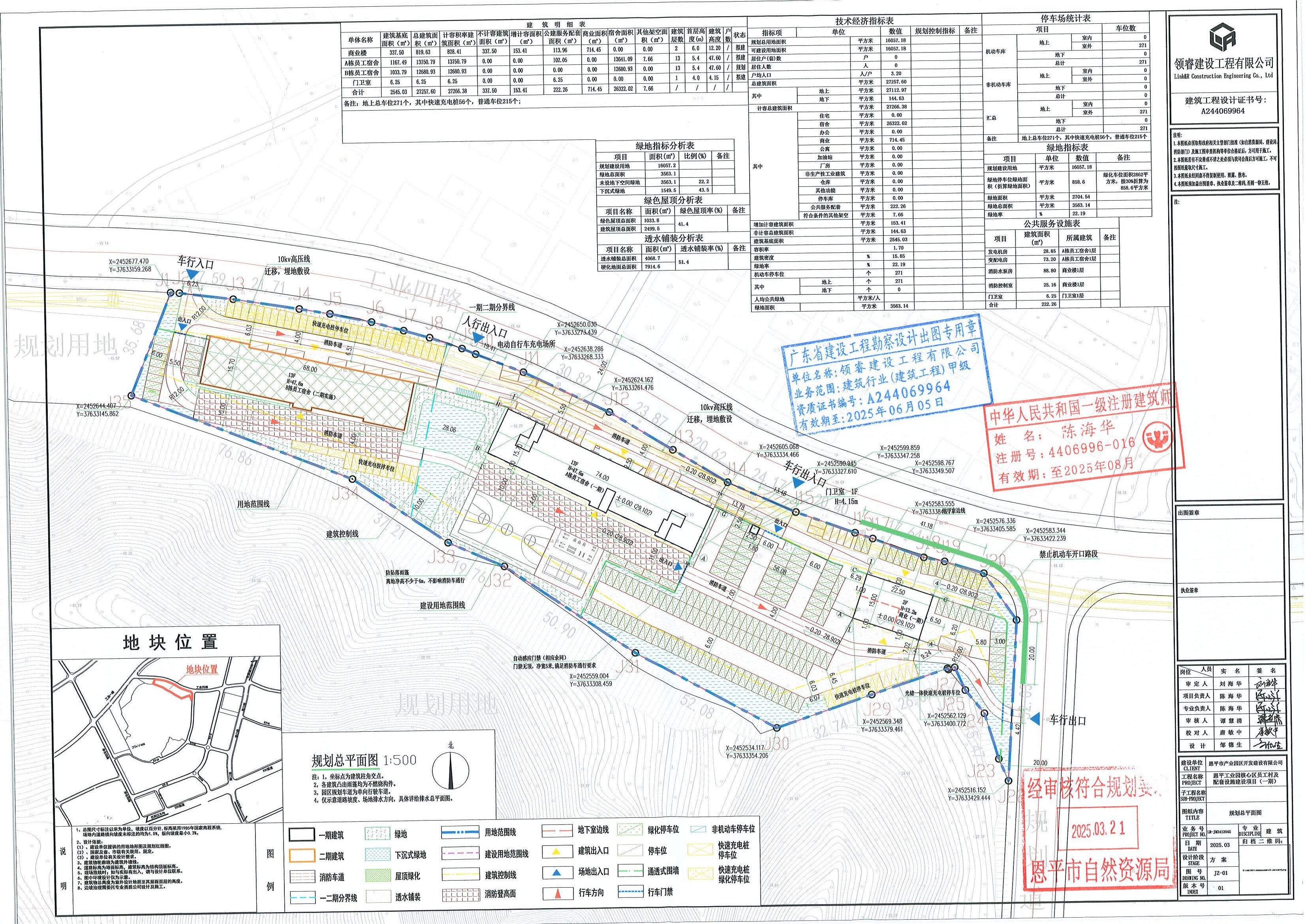 [批后公告].关于快猫
恩城街道工业园工业四路（沙萝岗）（恩平工业园核心区员工村及配套设施建设项目）的规划总平面图.jpg