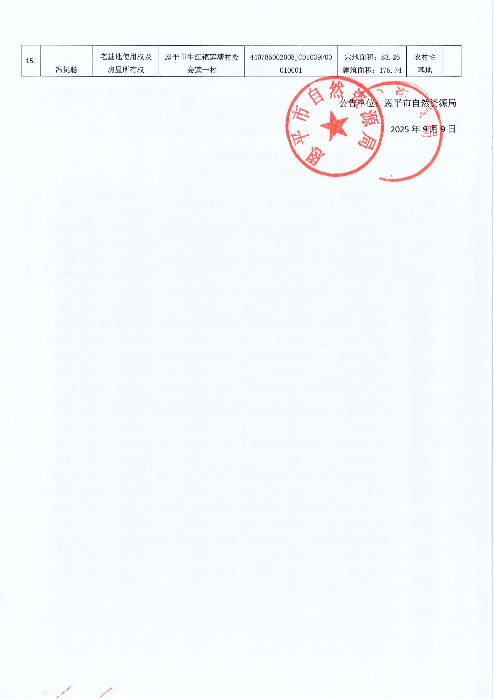 不动产首次登记公告（牛江镇莲塘村委会）-恩自然资（登记）公字第697号 (2).jpg