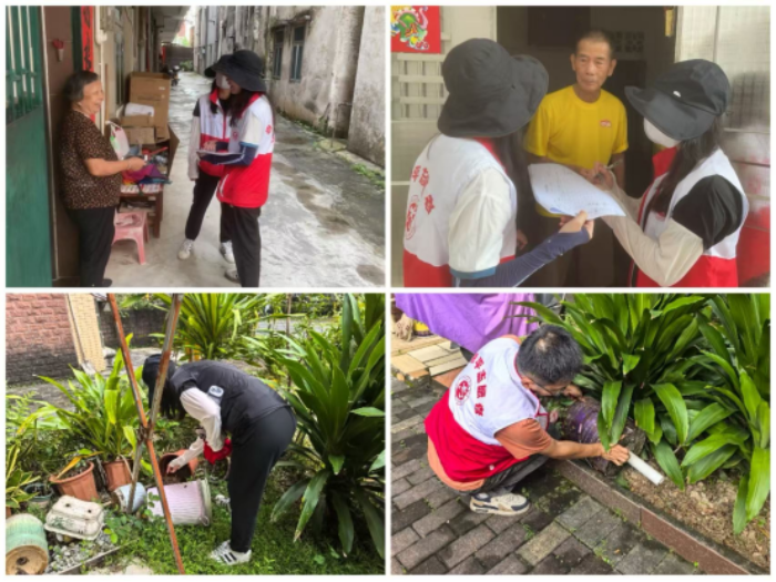 市信访局党员干部职工下沉恩城街道新城社区城郊街、凯旋花园开展入户登记查漏补缺和“两清一灭”工作 