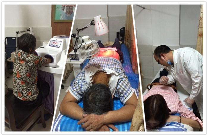 3、东成镇卫生院开展中药熏蒸治疗(左)、中药贴敷治疗(中)、中医推拿治疗_副本.jpg